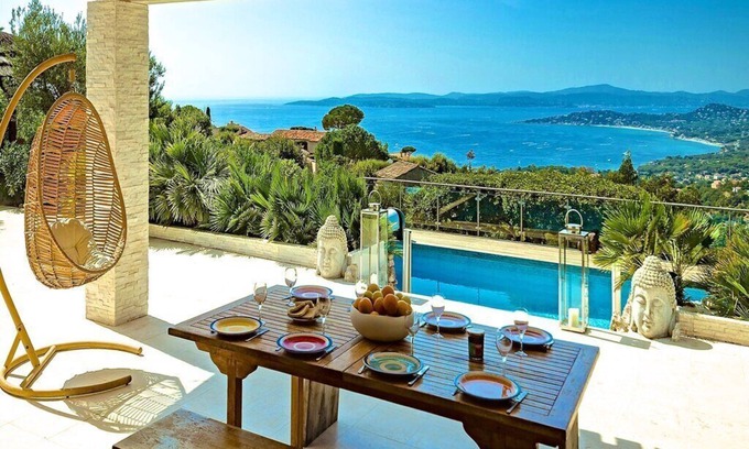 Les Issambres Villa | 5* VILLA. Superb sea view. Heated swimming pool. Jacuzzi. Sauna
