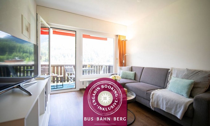 Engadin Scoul Apartment | 50 m² Apartment ∙ 1 bedroom ∙ 3 guests