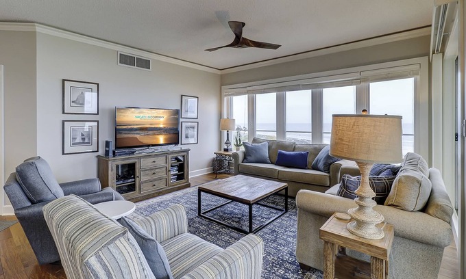 Palmetto Dunes Condo | 508 Windsor Place-OCEANFRONT 5TH FLOOR PENTHOUSE!