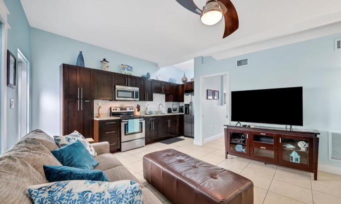 Indian Shores Apartment | 53 Steps to Beach