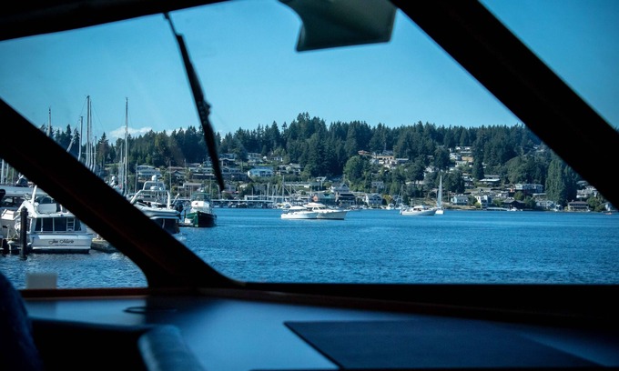 Gig Harbor Boat Rental | 53' Vic Franck "Eagle" Formerly Steve Miller's Yacht