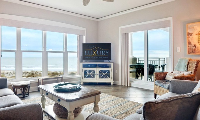 Palmetto Dunes Villa | 5309 Hampton Place - Updated Oceanfront Villa - AMAZING VIEWS - Great Rates!