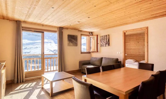 Flaine Apartment | 55 m² Apartment ∙ 2 bedrooms ∙ 6 guests