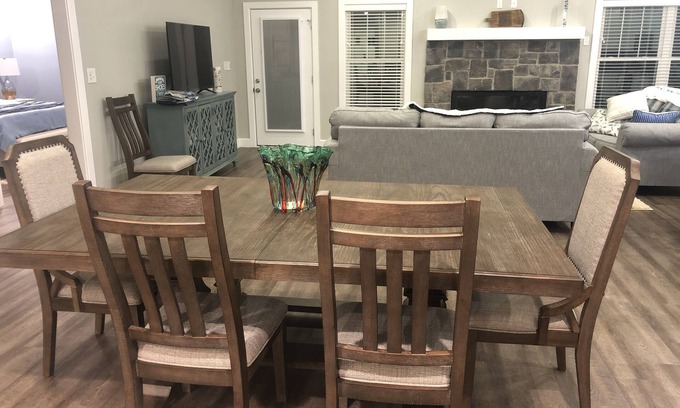 Sloans Valley House | 5BR Lake Front House with Hot tub, Pool Table, Game room, and neighborhood Pool