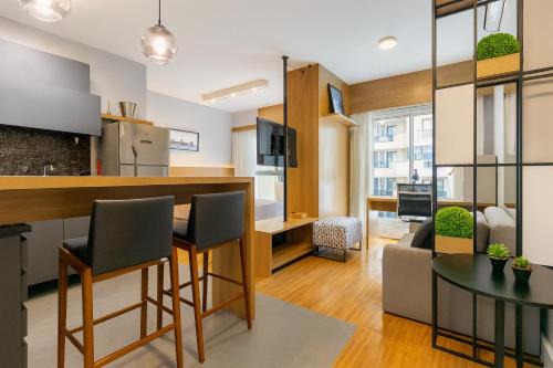 Matriz Apartment | 601B Studio LifeSpace, Elegância e Conforto no Batel CWB