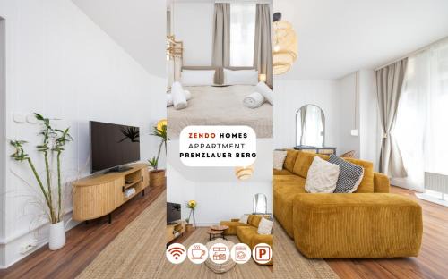 Pankow Apartment | 6P Apt, Central, Fast Internet, Work Station, Family Friendly, Parking, Washer