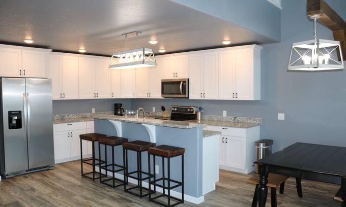 Glendo House | 7 bedroom home with great views of Glendo Reservoir and Laramie Peak.