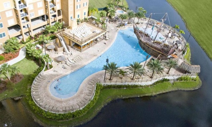 Florida Central Atlantic Coast Condo | 7 minutes from Disney Theme Parks fits 5