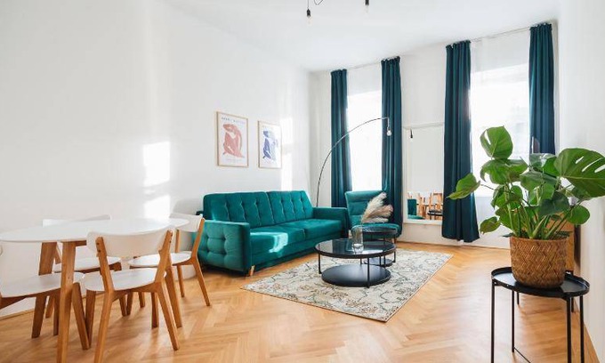 Brigittenau Apartment | 70 m² Apartment ∙ 2 bedrooms ∙ 6 guests