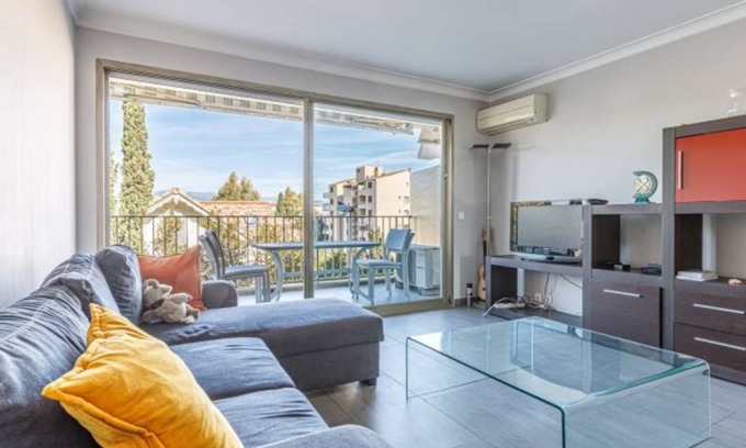 Cap-d'Antibes Condo | 70 m² Condo ∙ 1 bedroom ∙ 4 guests