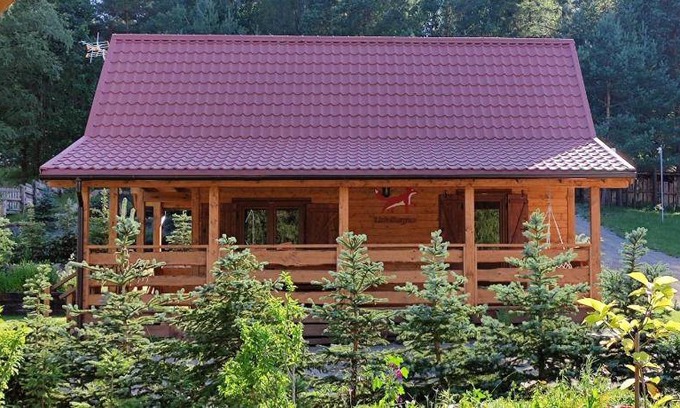 Miłomłyn Cabin | 70 m² Lodge ∙ 2 bedrooms ∙ 8 guests