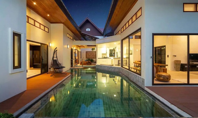 Nai Harn Villa | 700㎡ private pool modern style 4 bedroom villan