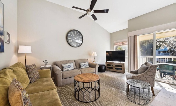 Palmetto Dunes Villa | 705 Barrington Park ~ Peaceful Lagoon Views | 2 Minute Walk to Beach!