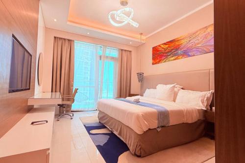 Manama Apartment | 75 inch TV Sea View Balcony 12th Flr