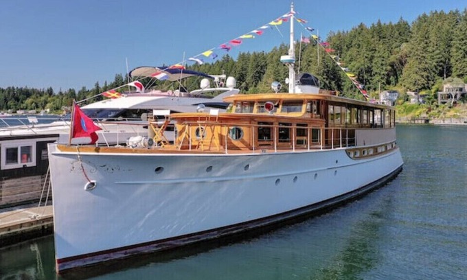 Gig Harbor Boat Rental | 78' Classic Luxury Yacht-best view of Gig Harbornn