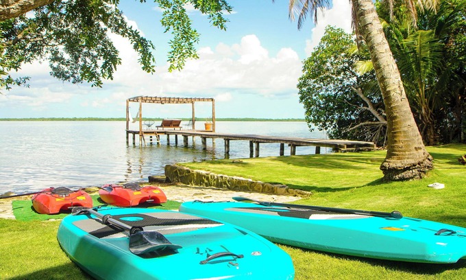 Calderitas Villa | 7B -Luxury Villa waterfront with private deck and pool.