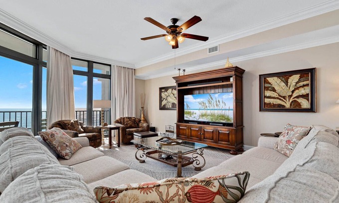 Orange Beach Condo | 7th Floor! New Rental, Lazy river and Slide!