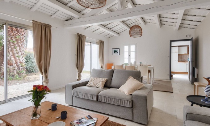 Noirmoutier-en-l'Ile Ski Chalet | 8 adults - 2 kids - Salt marshes and beaches