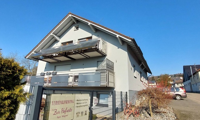 Kleinbreitenbach Apartment | 8 person holiday home with a view of the countryside