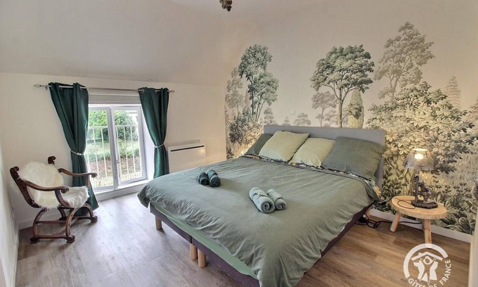 Brusvily House | 82 m² Gîte ∙ 3 bedrooms ∙ 5 guests