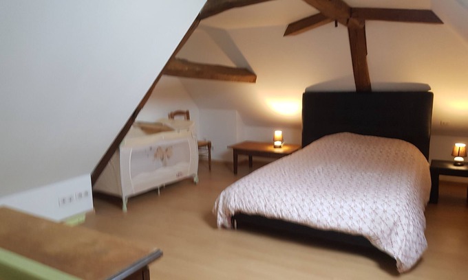 Beaulieu-sur-Loire House | 90 m/2 garage townhouse with free wifi