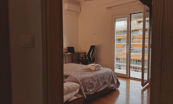 Athens Resort | 90 m² Private room ∙ 1 bedroom ∙ 3 guests