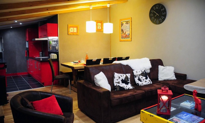 Val-Thorens Apartment | 97 m² luxury duplex in Val Thorens for 8 people