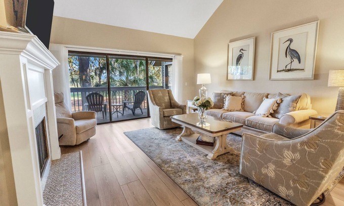 Palmetto Dunes Villa | 972 Inverness Village | Golf Views, Walk to Beach