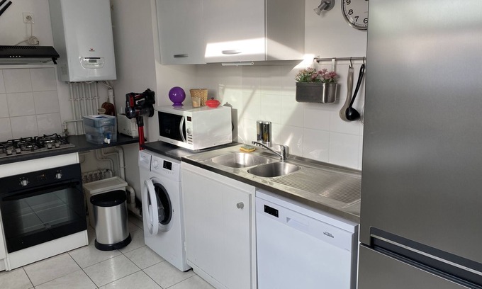 Chatou Apartment | A 10 Minutes de la Gare la Plus Proche. Bel Appartement Pour les JO