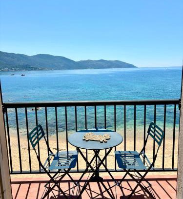 Tiuccia Apartment | A 20min d AJACCIO, Grand studio 3 personnes - pieds dans l'eau - accès direct plage - vue mer exceptionnelle