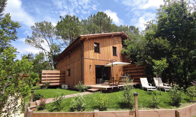 Messanges House | A 5 mn des Plages Chalet Neuf Bien Équipé Bâti Avec le Bois des Forêts Landaises