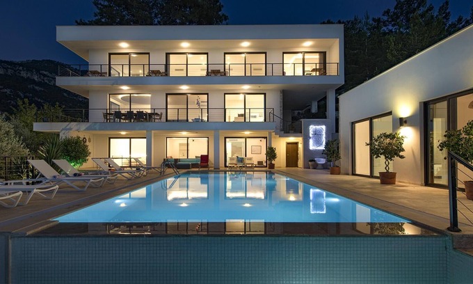 Uzunyurt Villa | A 6-bedroom private, waterfront villa with an outdoor pool. Rents per week.