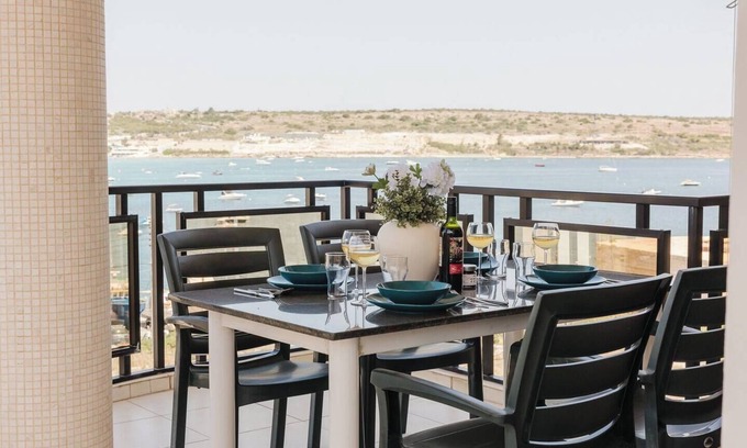 Għadira Apartment | A beautiful upper-floor apartment located mere steps from the stunning Mellieha Beach!