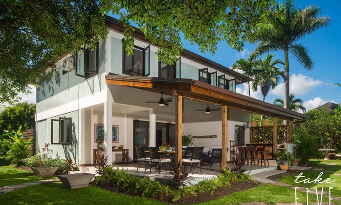 St. Ann's Bay Villa | A beautifully renovated Caribbean Villa fronting a private seaside cove.