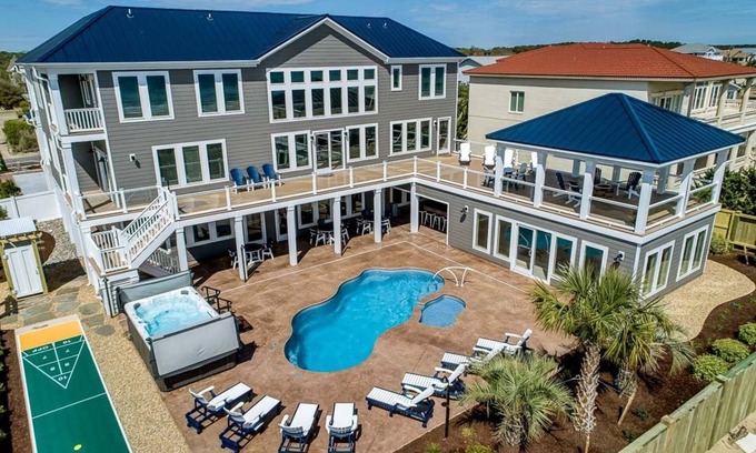 Sandbridge House | A Crown Jewel | Oceanfront | Private Pool, Indoor Pool, Hot Tub