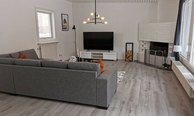 Innerstaden-Ostermalm Villa | A fresh villa close to the center, 3 bedrooms and a large living room