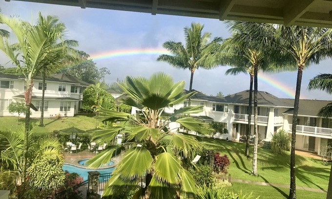 Princeville Condo | A"nuenue Lanai, "The Rainbow Lanai"!