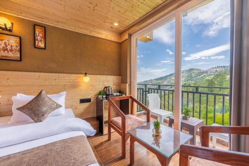 Fagu Apartment | A Party House Kufri I Vacations I Conference I MICE I Family Events I Open Air Terrace I Sky Bonfire I Wooden Rooms With Pvt Balconies I by Exotic Stays