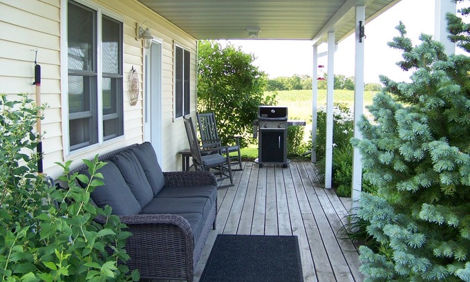 Viroqua Cottage | A Peaceful Cottage Near Viroqua; Nearby Fly Fishing and Beautiful Views