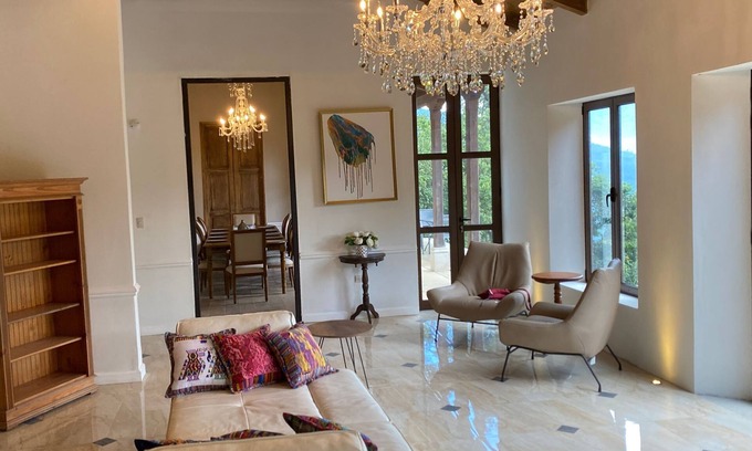 San Mateo Milpas Altas House | A Refuge of Tradition and Comfort with Panoramic Views