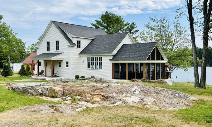 Sebascodegan Island House | A stunning "Green Home" on the coast of Maine.