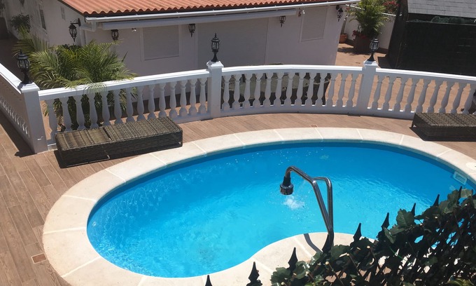 Costa Adeje House | A SUPERB FAMILY FRIENDLY VILLA WITH ITS OWN PRIVATE HEATED POOL WITH WIFI