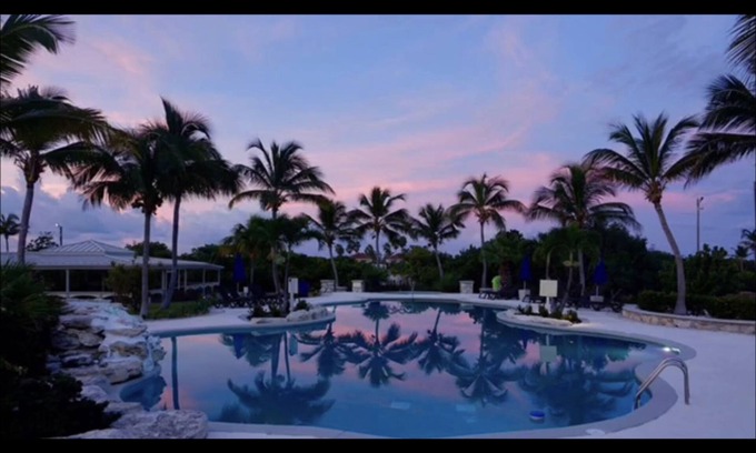 Wheeland Settlement Condo | A TRUE OCEAN FRONT view from couch & kitchen ground floor 2 patios quiet corner