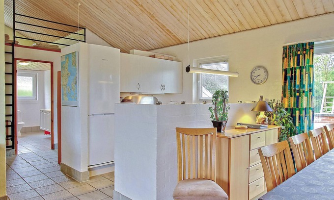 Spøttrup House | A very cozy cottage with swimming pool, located near a child-friendly beach with shallow water.