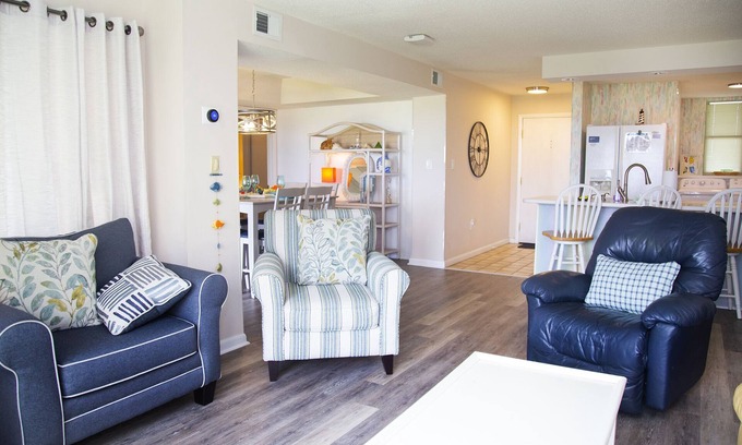 Indian Beach Condo | A Wave From It All - First Floor Condo