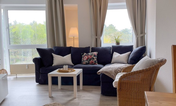 Sahlenburg Apartment | A3.3 - Bright vacation apartment, close to the beach for up to 7 people
