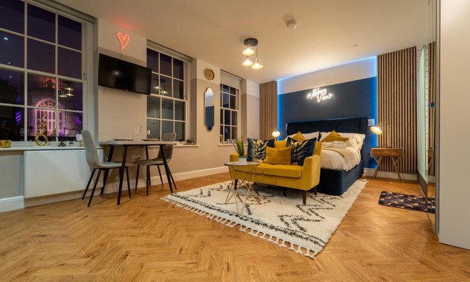 Bath City Centre Apartment | Abbey View studio central Bath