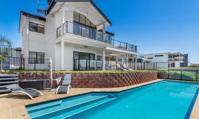 Salamander Bay House | Above and Beyond - Beautiful Home with Heated Pool and Views