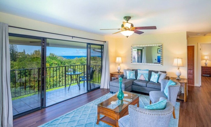 Princeville Condo | Above the Jungle ~ Sunset ~ Waterfall ~
