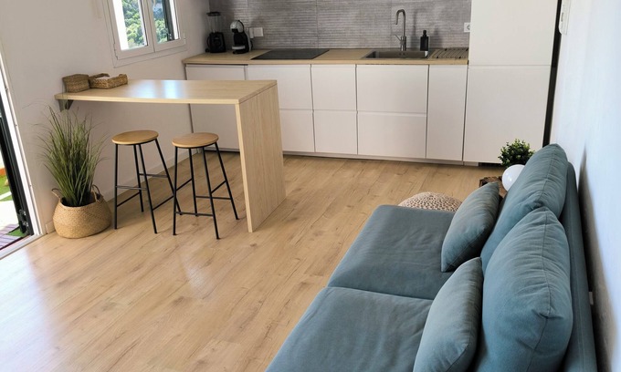 Cala en Porter Apartment | "Above the sea"